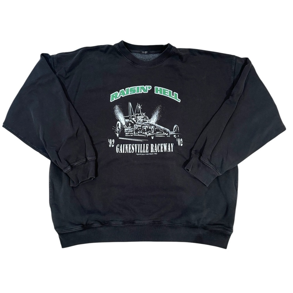 Brandy Melville Black Gainesville Raceway Sweater